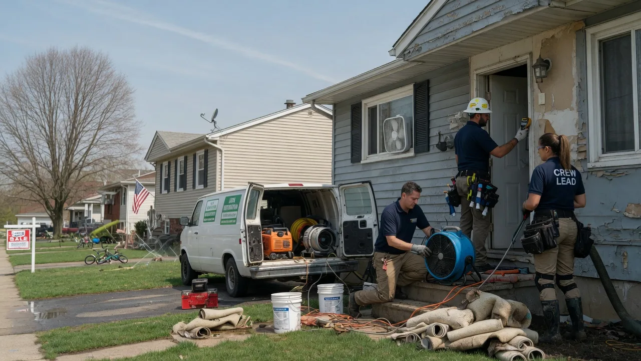 Flood Cleanup in Parkers Prairie, MN near me