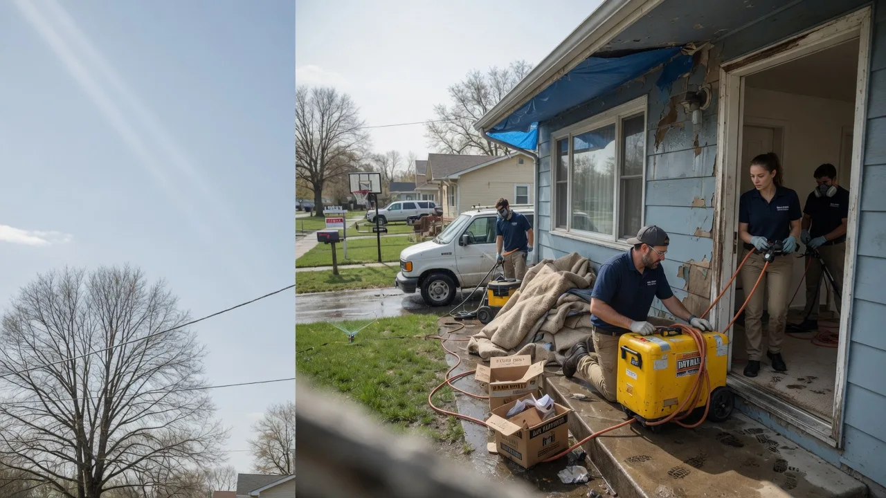 Basement Flood Cleanup in Parkers Prairie, MN near me